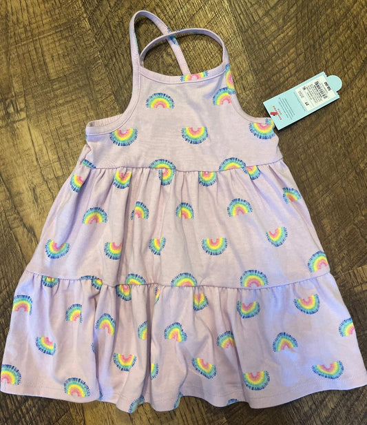 Cat and Jack Rainbow Dress in a size 2T