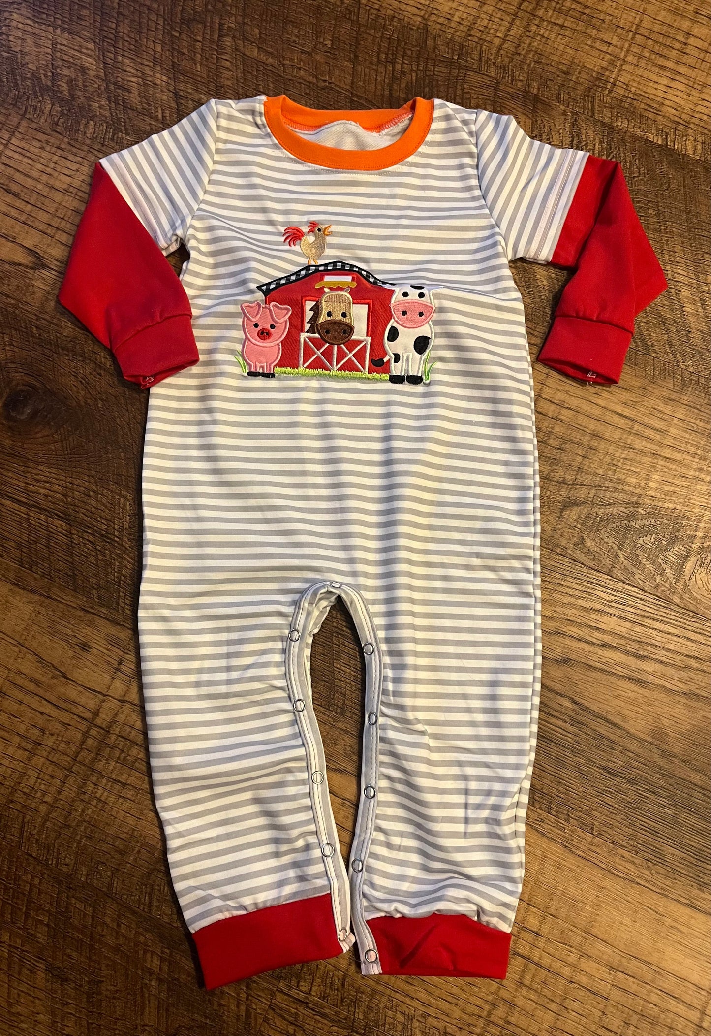 Long Sleeve Farmyard Fun Outfit 12-18 month