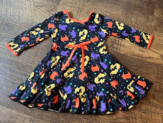 Hocus Pocus Skater Dress in a Size 18 Month