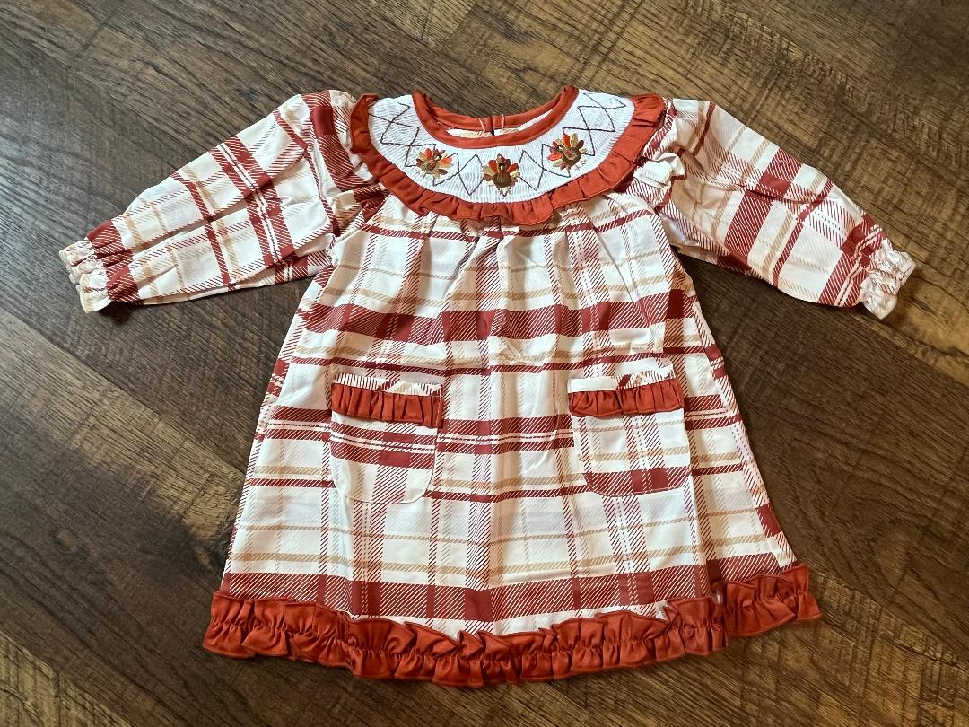 Turkey Dress in a Size 12 Month