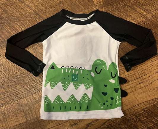 Alligator Swim Shirt in  Size 3T