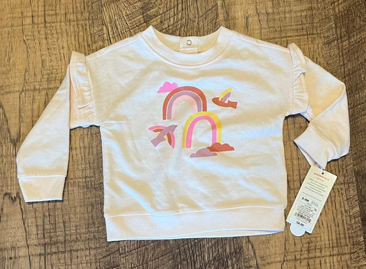 Cat and Jack Infant Sweatshirt in a Size 6-9 Month