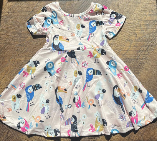 Toucan Soft Pink 2T Dress