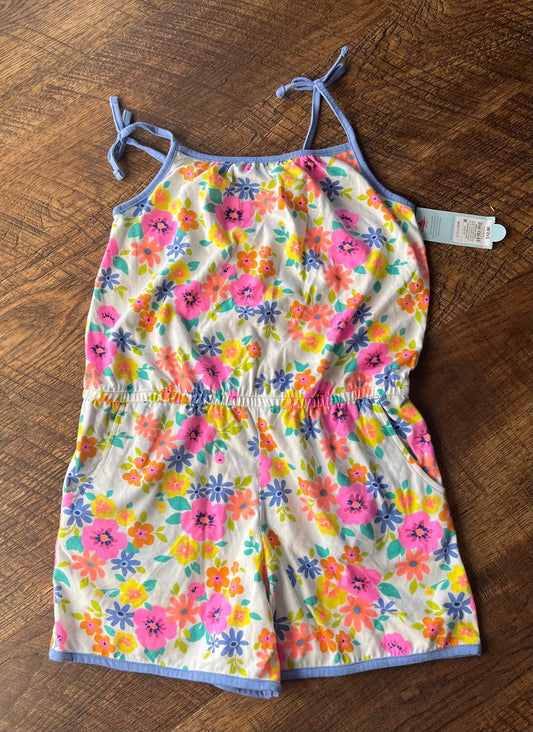 Cat and Jack Floral Romper in a Size L (10/12) Plus