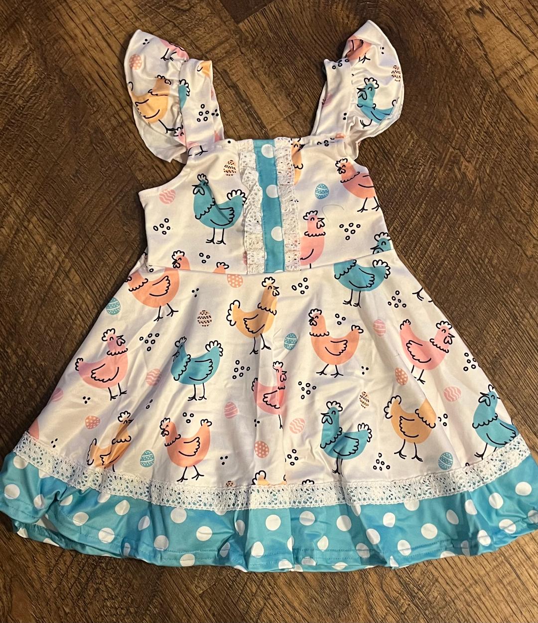 Chicken Dress in a size 12-18 Month