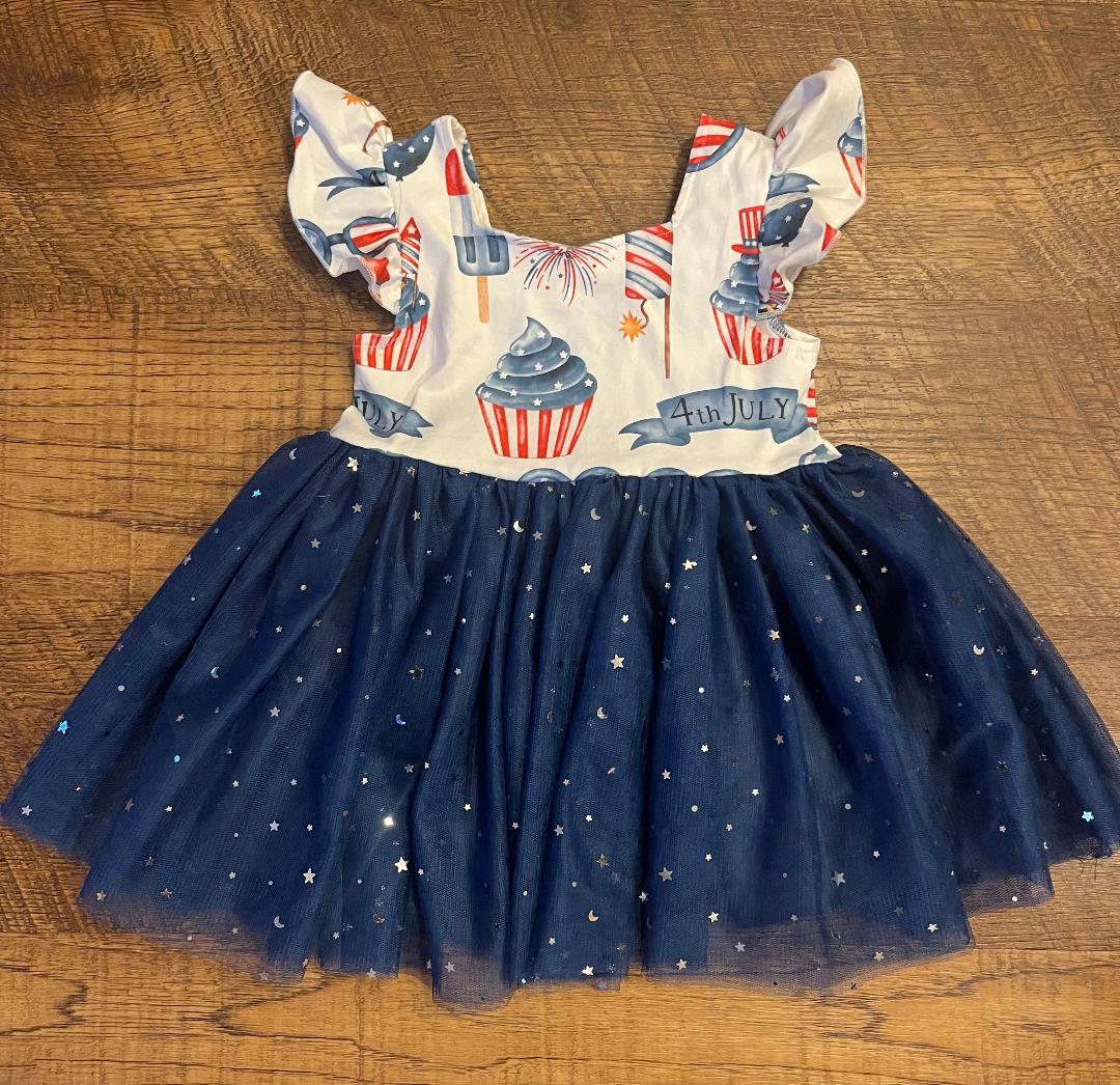 Fourth of July Tutu Dress in a size 12-18 Month