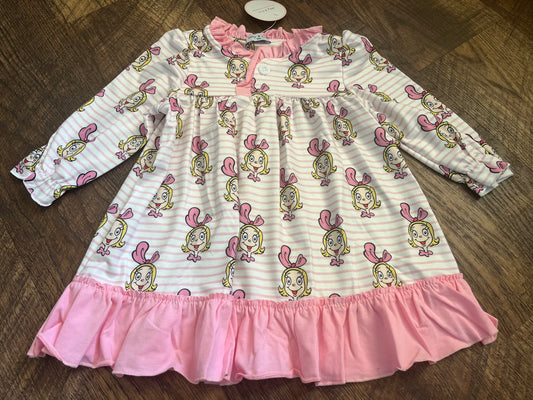 Cindy Lou Dress in a Size 12 Month