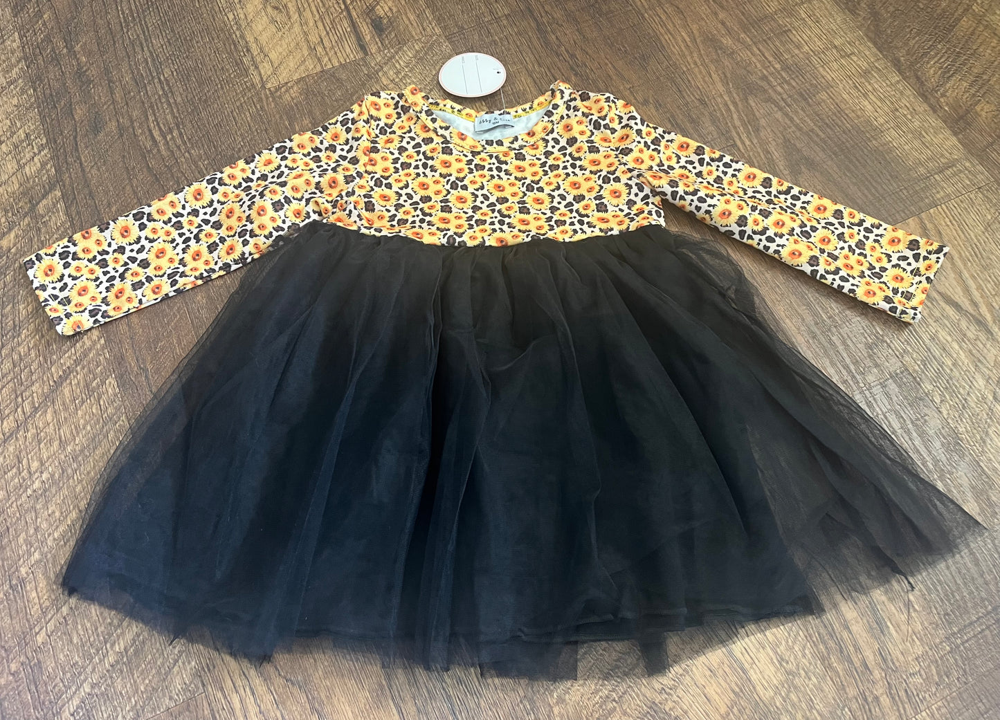 Sunflower Tutu Dress in a Size 4T