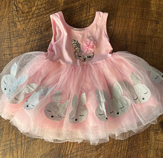 Bunny Tutu Dress in a Size 6-12 Month